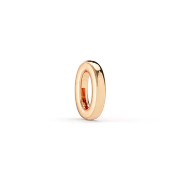 Minimal Mix Carrier Pendant Clasp Rose Gold Plated