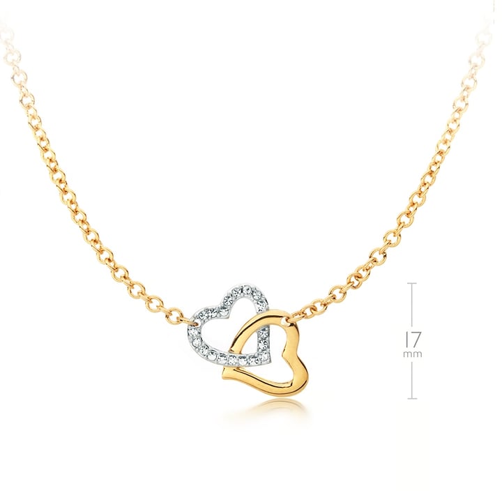 MYJS Match Necklace with Swarovski® Crystals Dual Tone