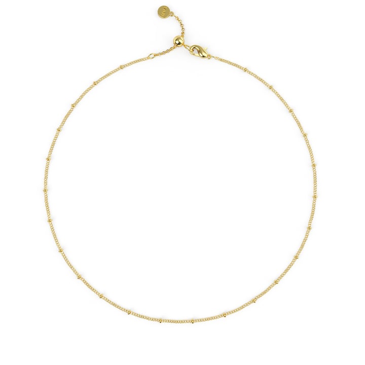 Droplet Carrier Necklace Gold Plated