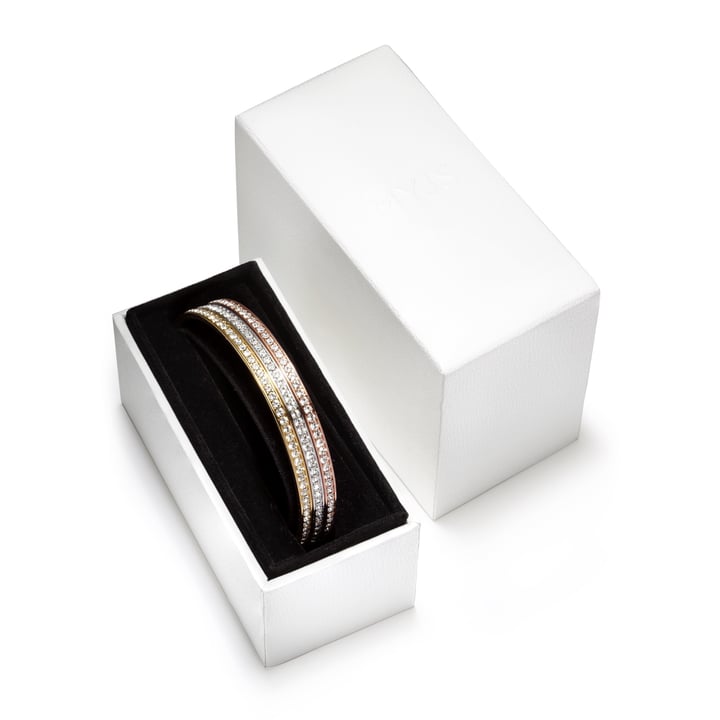 Magic Bangle Jewellery Set with Austrian Crystals