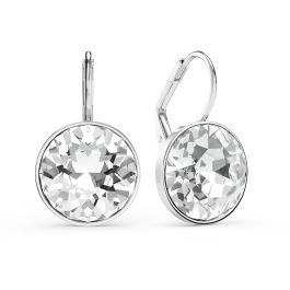 Bella Earrings with 8.5 Carat Clear Crystals Earrings