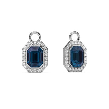 Angelic Octagon Mix Charms Montana Rhodium Plated