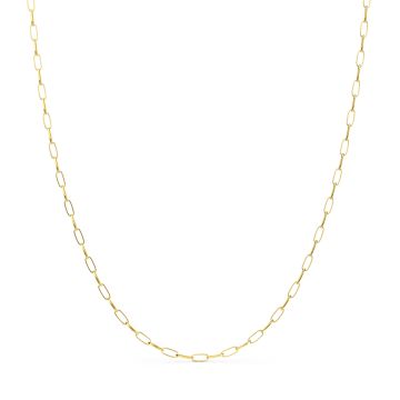 Cable Carrier Necklace Gold Plated