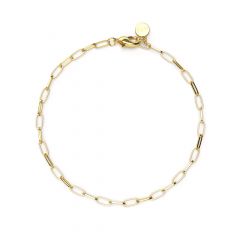 Cable Bracelet Gold Plated