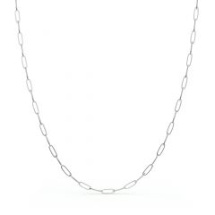Link Carrier Necklace Silver Plated