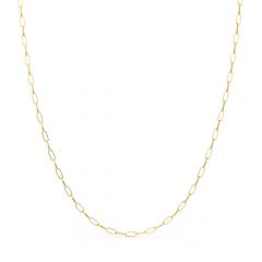 Cable Carrier Necklace Gold Plated
