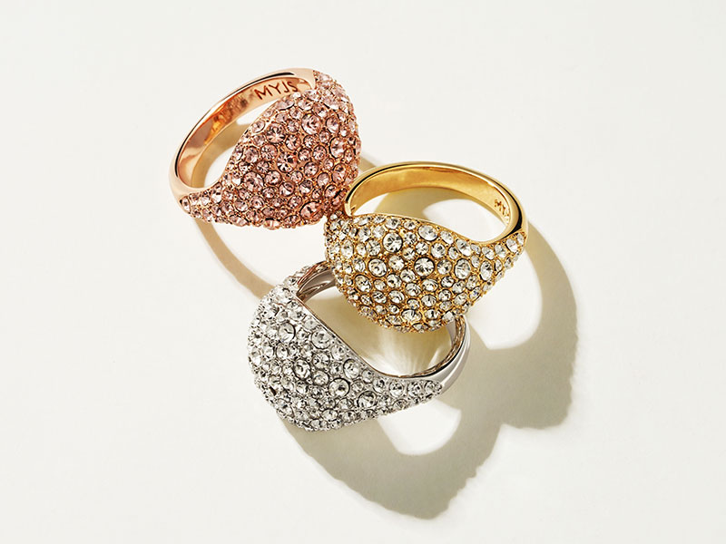 MYJS Pave Crystal Statement Ring