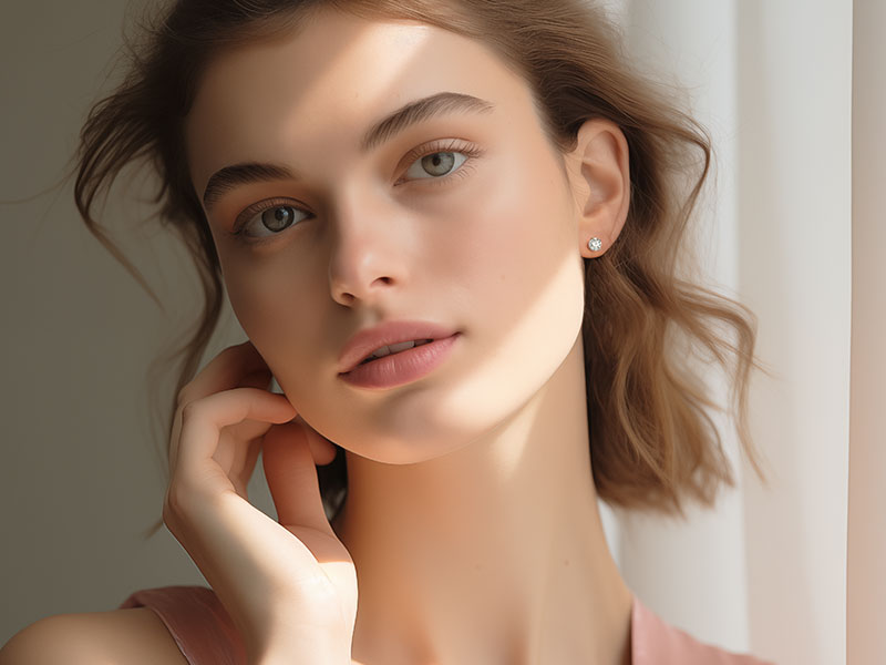 wearing-1-carat-lab-grown-diamonds-stud-earrings-myjewellerystory-blog